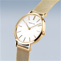 Orologio Bering Classic in Acciaio placcato oro giallo 14134-331 - 14134-331